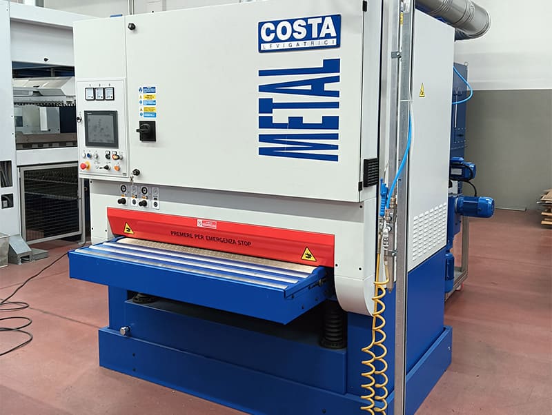 Deburring and Satinizing Machine
